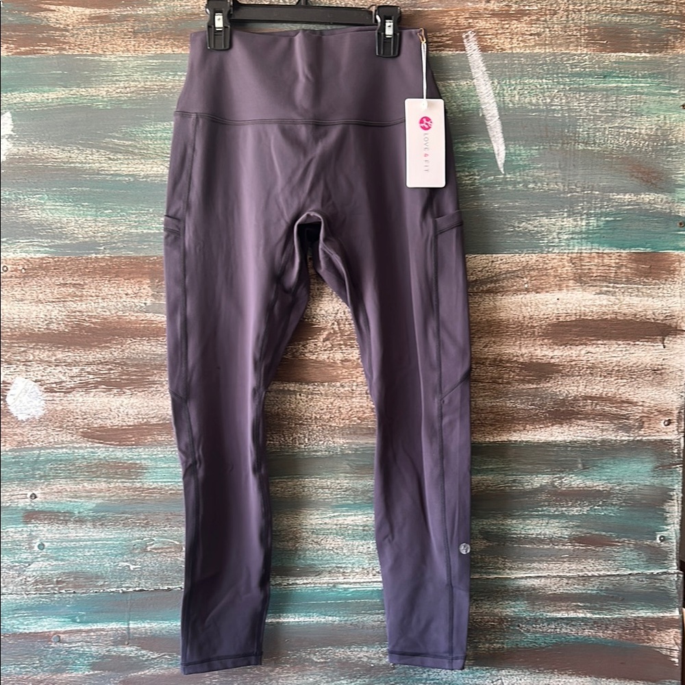 Womens Purple Leggings
